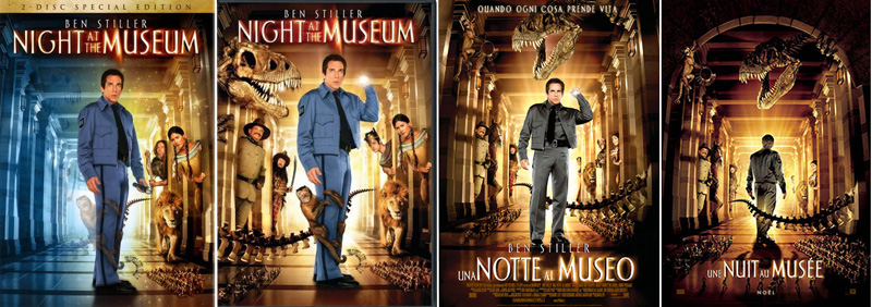 Night at the museum - DVD-d ja filmiplakatid