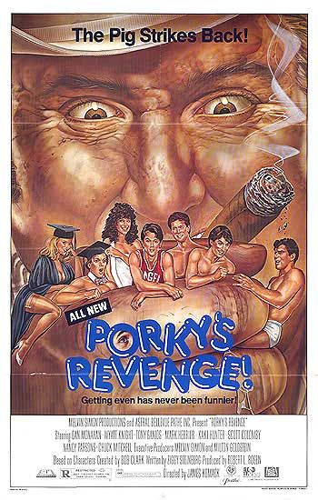Porky's revenge - filmiplakat