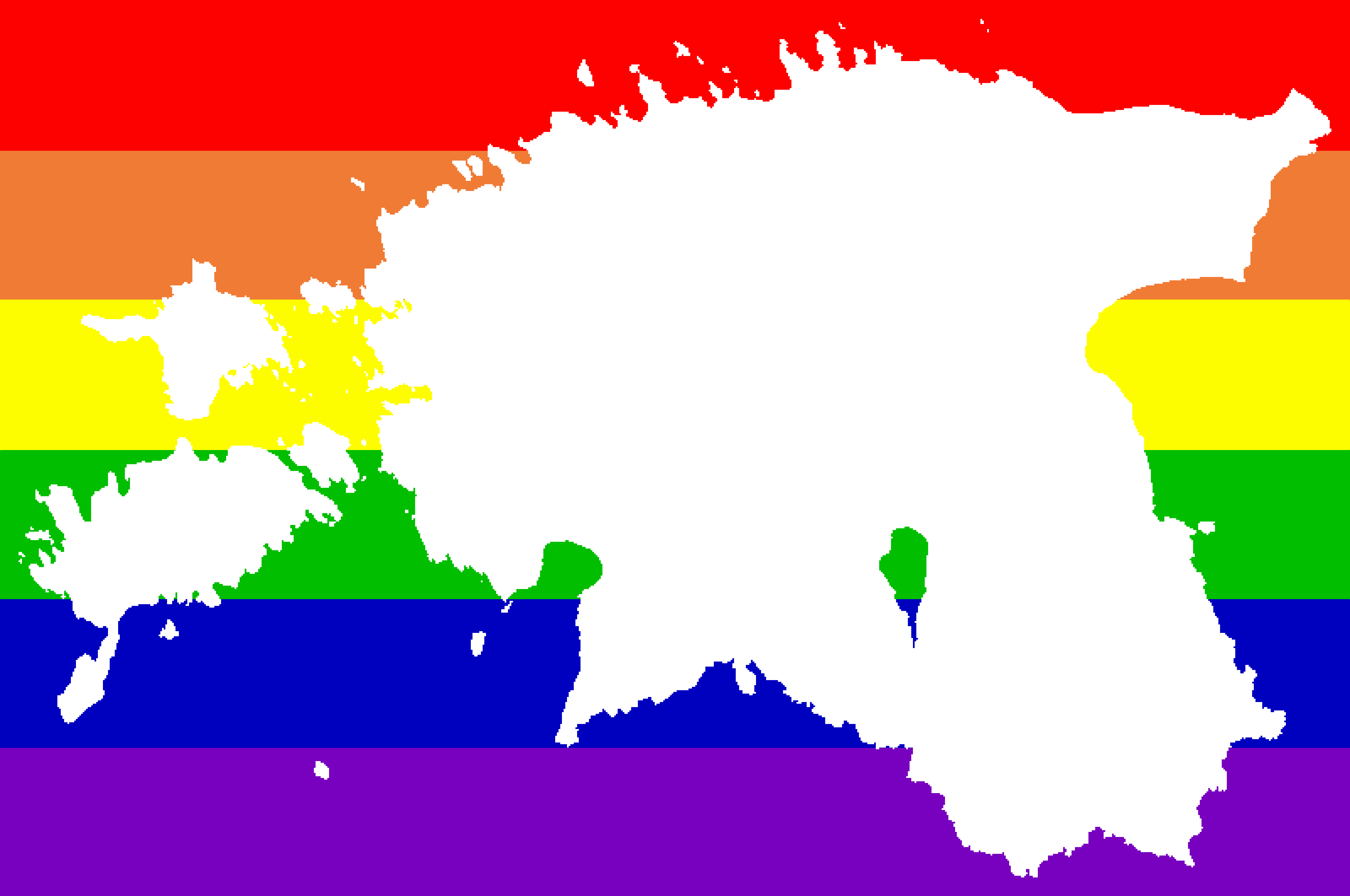 gay - gei - Eesti - Estonia - vikerkaarelipp - rainbow flag - map - kaart